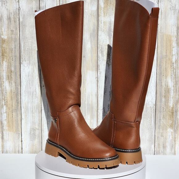 NEW - Giani Bernini Women's Jordyy Lug Sole Knee High Riding Boots - Size 7.5 M - Picture 3 of 9